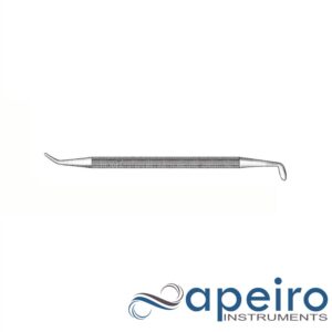 Nagata Auricular Septum Elevator, Blunt 5mm, 16cm