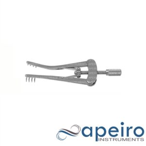 Alm Retractor 10cm 5mm Deep Prongs