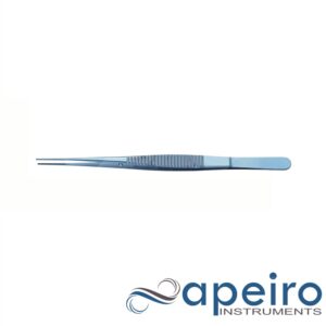Debakey Forceps Straight Titanium Blueline Tip 1.5mm Length 15cm