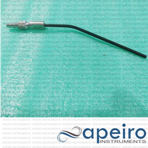 Frazier Suction Tube Insulated With Finger Cut Off Angled