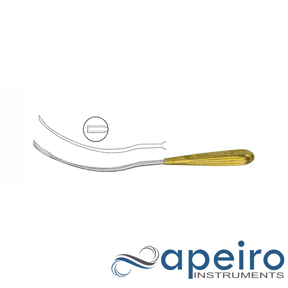 Frontoglabellar dissector 26. 5cm, s shaped curved Frontoglabellar dissector 26. 5cm, s shaped curved