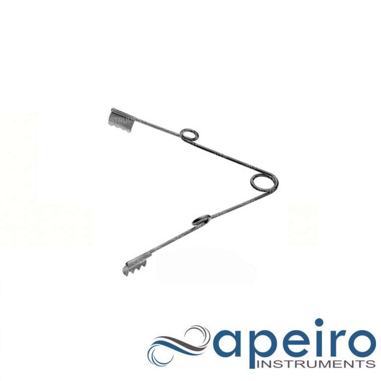 Rod Retractor Spring Replacement Spring Retractor 8.5cm 3×3 Blunt Prongs