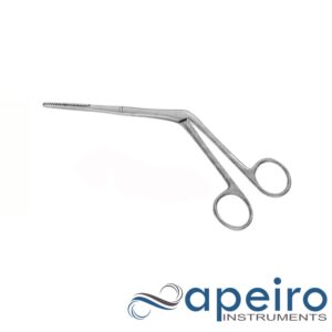 Tebbetts Septal Platform Forceps, Angled, 18cm