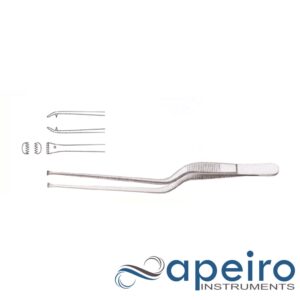 Bayonet Grasping Forceps Tip 1×1 Length16cm