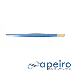 Crow Coagulating Dressing Forceps Tungsten Carbide Insulated 23cm