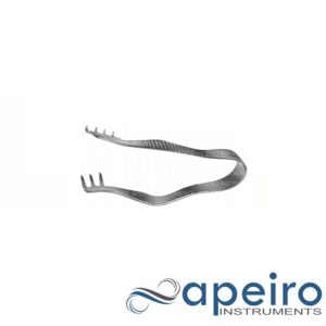 Finsen Retractor 7cm 3×4 Sharp Prongs