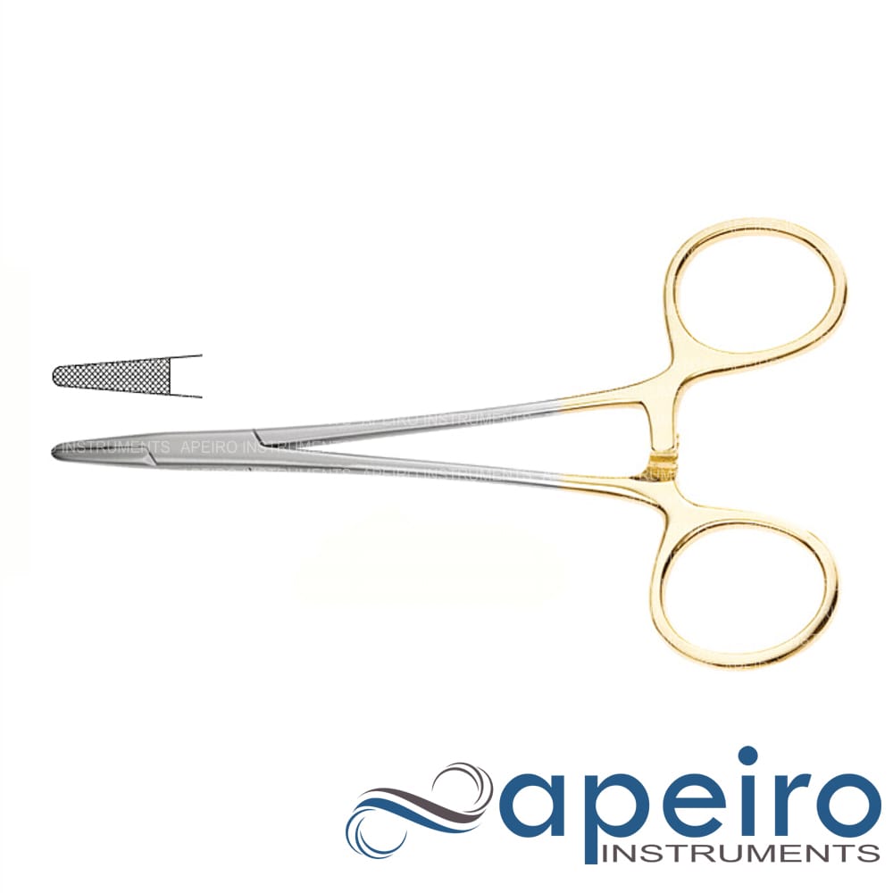 Halsey t. C. Needle holder 13. 0cm serrated Halsey t. C. Needle holder 13. 0cm serrated