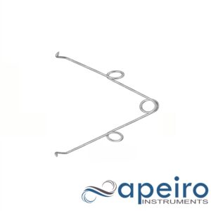 Spring Retractor 8.5cm 1×1 Prongs