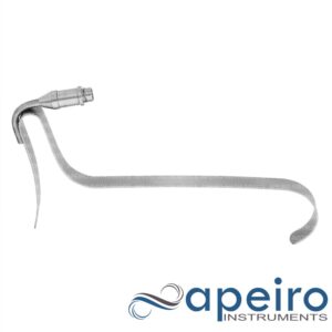 Freeman Flap Retractor, With Fiber Optics Illumination, 20cm