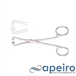 Nose Tip Marker Forceps, Straight