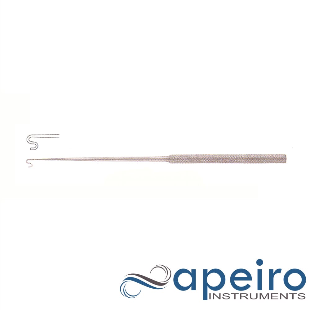 Benicke retractor, 19cm, 8mm, s shaped tip Benicke retractor, 19cm, 8mm, s shaped tip