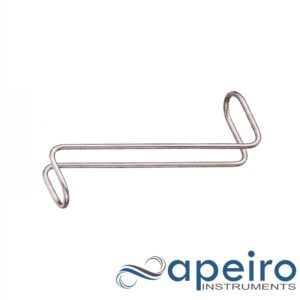 Collin Hartmann Retractor, 16cm, S Shaped