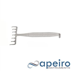 Coronal Brow Lift 7 Prongs Retractor, 18 Cm