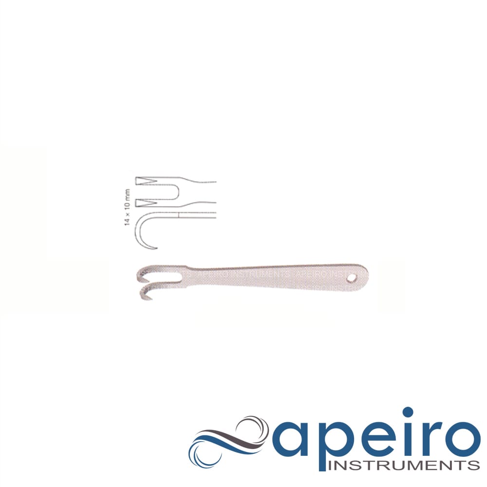 Kilner double nasal hook, 10cm Kilner double nasal hook, 10cm