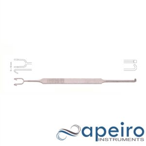 Neivert Retractor, 19cm, Double Ended