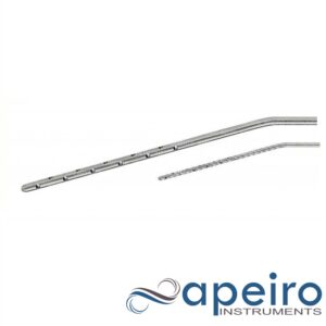 Liposuction Infiltration Cannulas Angled Threaded Fitting