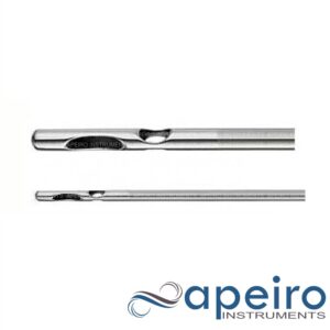 Liposuction Cannulas With 1 Central Port And 2 Lateral Holes Threaded Fitting 4.0mm X 30cm
