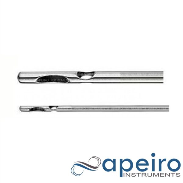 Liposuction Cannulas With 1 Central Port And 2 Lateral Holes Threaded Fitting 4.0mm X 30cm