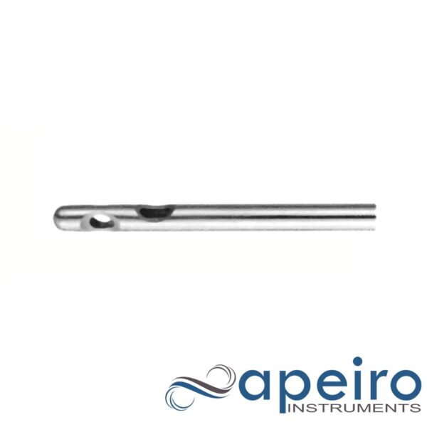 Liposuction Cannula With Two Lateral Holes And One Central Hole Threaded Fitting 3.0mm X 20cm