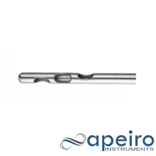 Liposuction Cannulas With Three Diagonal Holes Threaded Fitting