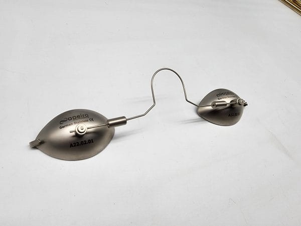 Laser Eye Shield Stainless Steel