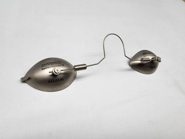 Laser Eye Shield Stainless Steel