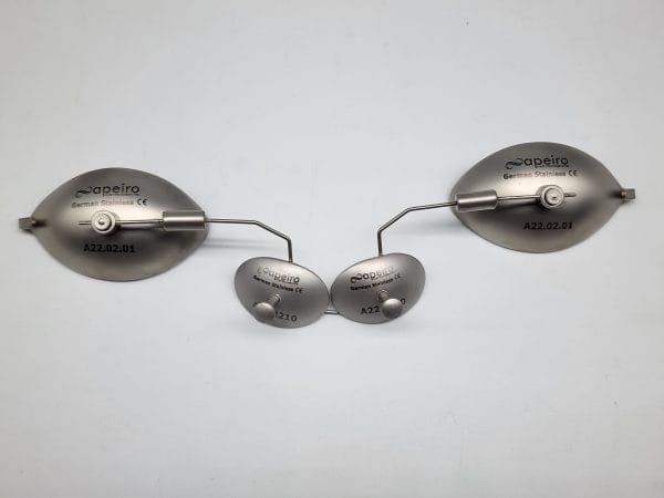 Laser Eye Shield Stainless Steel