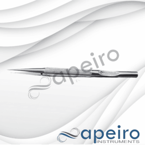 Micro Forceps, Straight, 8mm Round Handle