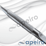 Micro Forceps, Straight, 8mm Round Handle