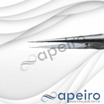 Micro Forceps, Straight, 8mm Round Handle