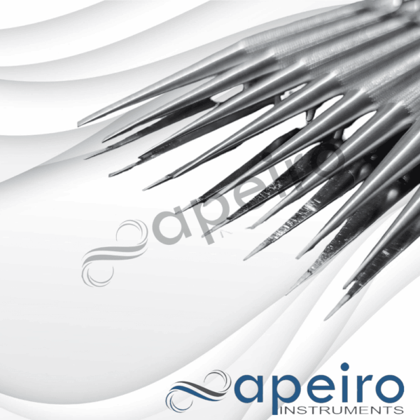 Micro Forceps, Straight, 8mm Round Handle