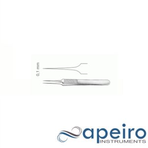 Koshima Micro Forceps Ultra Fine 0.1mm, Sharp, 14cm