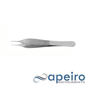 Micro Adson Forceps, 0.8mm, 1x2 Teeth