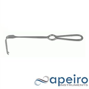 Obwegeser Soft Tissue Retractor, Curved Down, 22cm