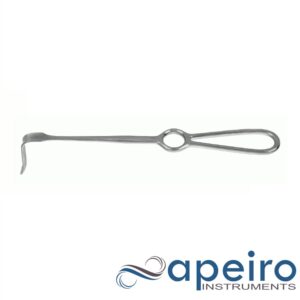 Obwegeser Soft Tissue Retractor, Curved Down, 22cm 80 X 16 Mm