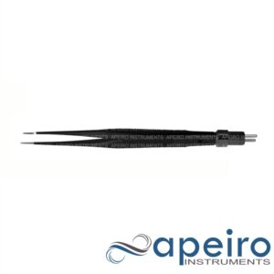 Semken Insulated Bipolar Forceps, Straight, 2 Pins Plug 0.6mm