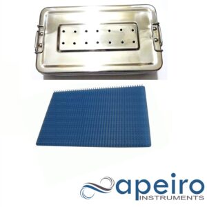 Instruments Box Stainless Steel, With Silicon Matt