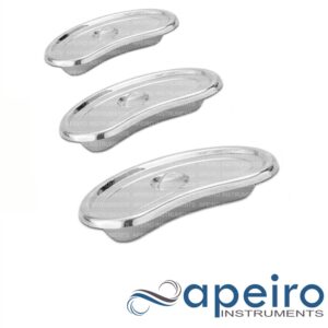 Stainless Steel Kidney Tray With Lid