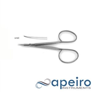 Stevens Scissor, Ribbon Handle, 10cm, Curved