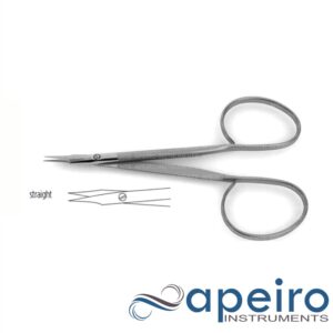 Stevens Scissor, Ribbon Handle, 10cm, Straight