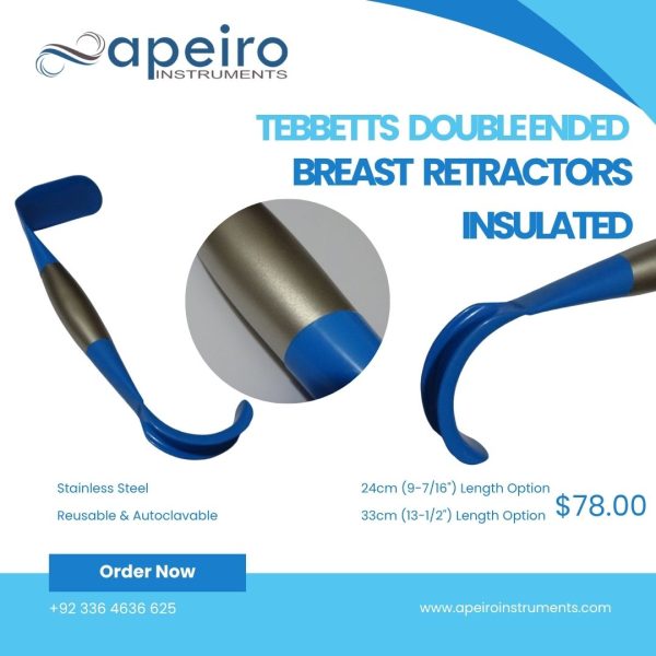 Tebbetts Double Ended Breast Retractors – Insulated