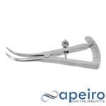 Castroviejo Caliper, 20mm Measuring Range 7cm Curved