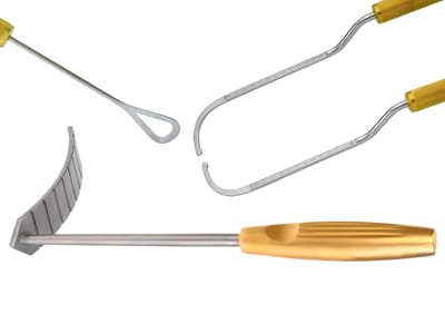 Breast dissectors and spreaders