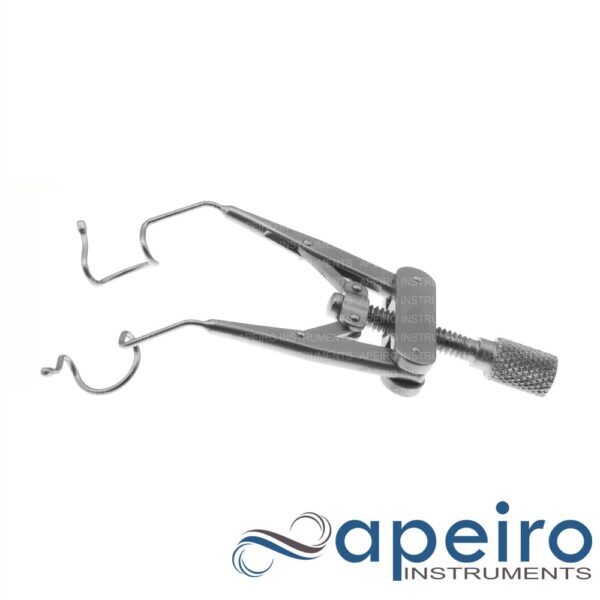 Lieberman Eye Speculum Fenestrated Blade (D) closed blades | Speedway Surgical Ophthalmic Instruments