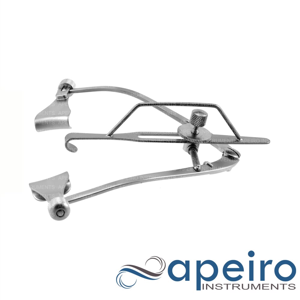 Maumenee park eye speculum solid blade with canthus hook Maumenee park eye speculum solid blade with canthus hook