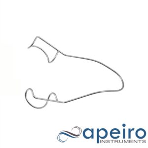 Wire Lid Speculum Flared Rounded Closed Wire Blade Temporal Approach