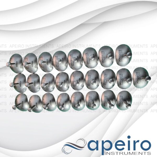 Corneal Eye Shield Medium 28x20mm Stainless Steel