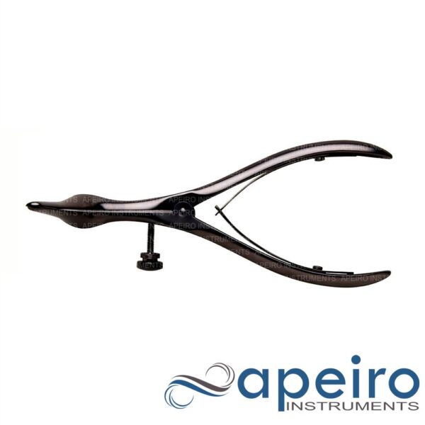 Cottle Nasal Speculum, Black (ceramic Coated), 14cm