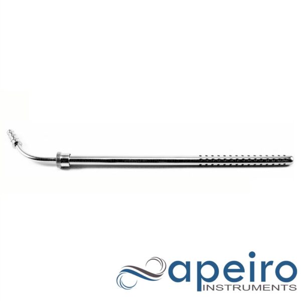 Poole Suction Tube Curved 20cm 1