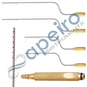 Apeiro Instrument Liposuction Cannula Set For Legs (with Kit)